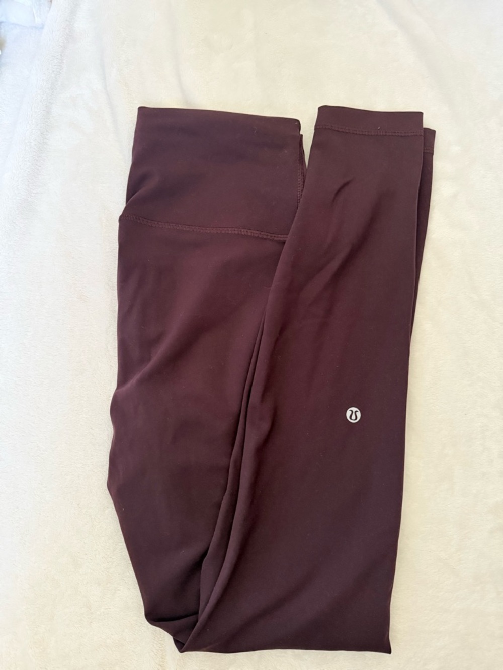 Lululemon Wunder train high-rise tight 28” inseam in goodnight plum size 8